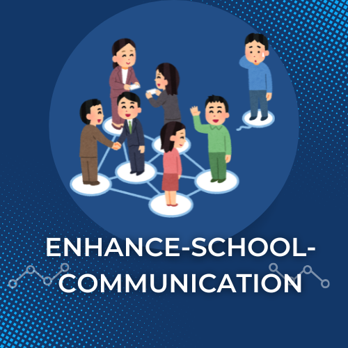 Teacher and parent using a school communication app to exchange updates about a student’s progress in real time.