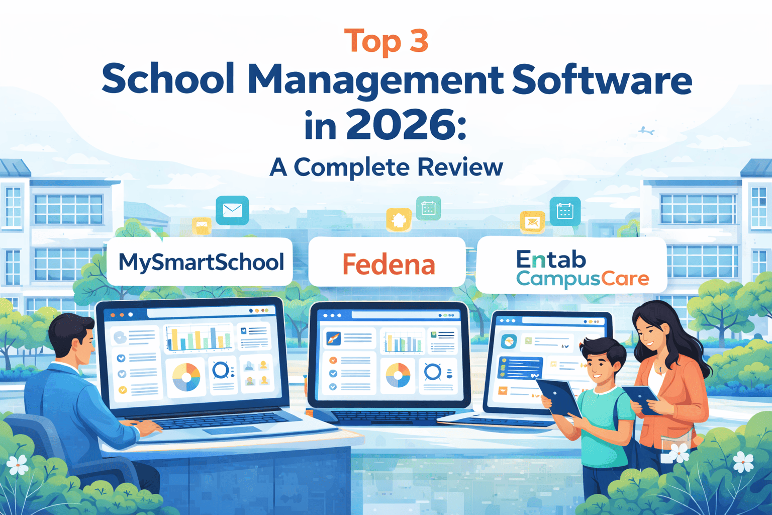 Top 3 school management software in 2026