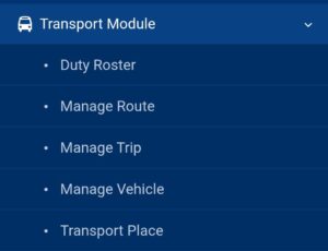 Transport Management software 