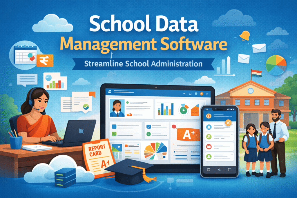 School data management system 