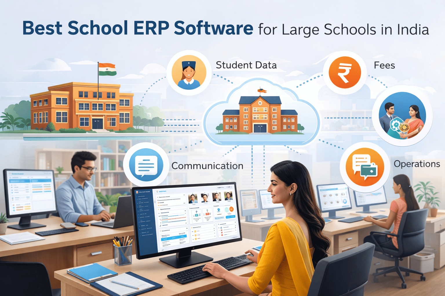 Good-To-Use School ERP Software For Large Schools