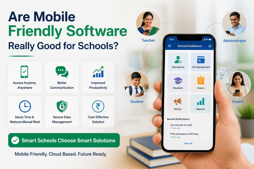 Are Mobile Friendly software really good for Schools ?